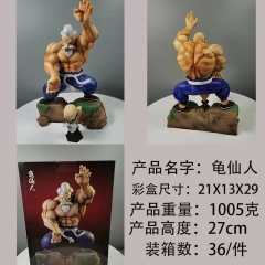 27CM Dragon Ball Z GK Master Roshi Anime PVC Figure Toy