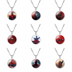 16 Styles Spider Man Movie Alloy Anime Necklace