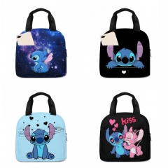 4 Styles Lilo & Stitch Cartoon For Students Anime Lunch Hand Bag