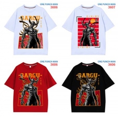6 Styles One Punch Man Cartoon Character Anime Tshirts