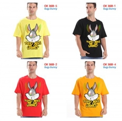 7 Styles Bugs Bunny Cartoon Character Anime Tshirts