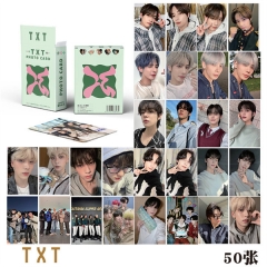 5.7*8.7CM 50PCS/SET K-POP TXT Tomorrow X Together Paper Lomo Card