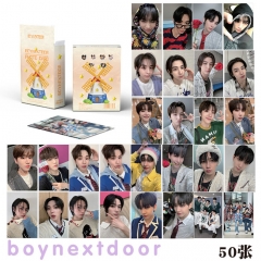 5.7*8.7CM 50PCS/SET K-POP BOYNEXTDOOR Paper Lomo Card