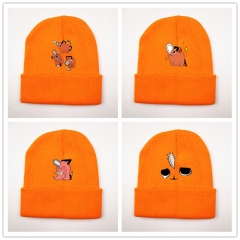 8 Styles Chainsaw Man Cartoon Character Anime Wool Hat