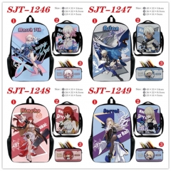 5 Styles Honkai: Star Rail Cartoon Anime Backpack Bag+Lunch Bag+Pencil Bag