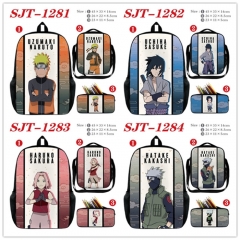 4 Styles Naruto Cartoon Anime Backpack Bag+Lunch Bag+Pencil Bag