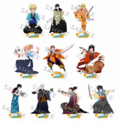 10 Styles Naruto Cartoon Anime Acrylic Standing Plate