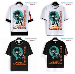 4 Styles Boku No Hero Academia / My Hero Academia Cartoon Character Anime Tshirts