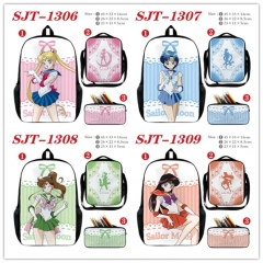 5 Styles Pretty Soldier Sailor Moon Cartoon Anime Backpack Bag+Lunch Bag+Pencil Bag