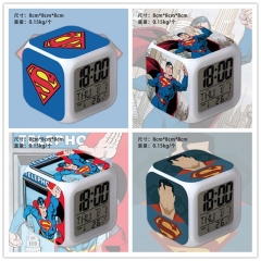 7 Styles Superman Cartoon Anime Clock