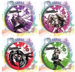 8 Styles Danganronpa: Trigger Happy Havoc Anime Alloy Badge Brooch