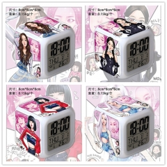 9 Styles K-POP BLACKPINK Cartoon Anime Clock