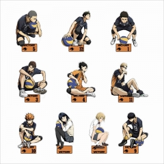 10 Styles Haikyuu Anime Acrylic Standing Plate
