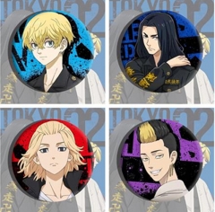 8 Styles Tokyo Revengers Anime Alloy Badge Brooch