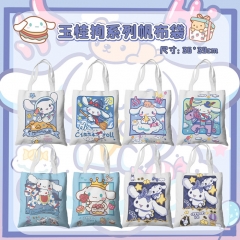 34 Styles 39*36CM Sanrio Cinnamoroll Cartoon Canvas Anime Shopping Bag