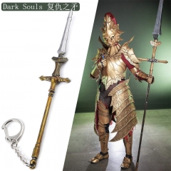 14.3CM Dark Souls Cartoon Anime Sword Weapon Keychain