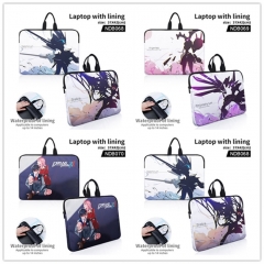 3 Styles DARLING in the FRANXX Plant Print Decoration Cartoon Anime Laptop Computer Bag