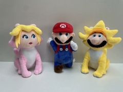 18-22CM 3PCS/SET Super Mario Bro Cartoon Anime Plush Toy Doll