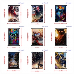 60*90CM 11 Styles Transformers Rise of the Beasts Cartoon Pattern Decoration Anime Wallscroll