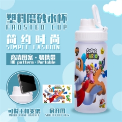 2 Styles Super Mario Bro. Cartoon Plastic Anime Cup