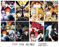 8PCS/SET Death Note Printing Anime Paper Posters