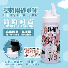 Spy×Family Cartoon Plastic Anime Cup