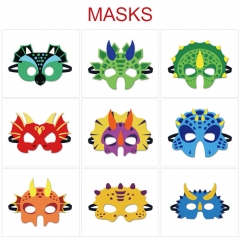 9 Styles The Good Dinosaur Cartoon Pattern Anime Eyepatch Mask