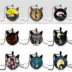 20 Styles The Nightmare Before Christmas Cartoon Zinc Alloy Anime Necklace