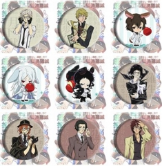 13 Styles Bungo Stray Dogs Anime Alloy Badge Brooch