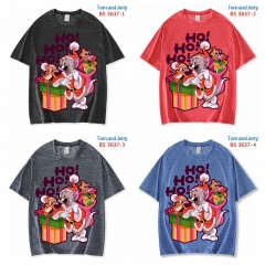 24 Styles Tom and Jerry Cartoon Pattern Anime T shirts