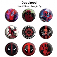 9 Styles Deadpool Anime Alloy Badge Brooch