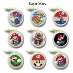 8 Styles Super Mario Bro. Cartoon Zipper Wallet Anime Coin Purse