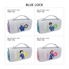 15 Styles Blue Lock Cartoon Character Anime Pencil Bag
