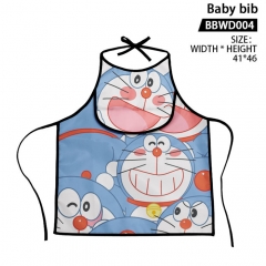 Doraemon For Kid Baby Anime Bib Saliva Towel