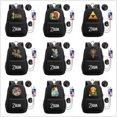 13 Styles The Legend Of Zelda Cartoon Character Anime Backpack Bag
