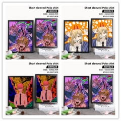 3 Styles Chainsaw Man Cartoon Anime Frame Painting (With Frame)