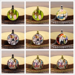 39 Styles The Seven Deadly Sins Cosplay Keychain Fashion Jewelry Anime Alloy Necklace