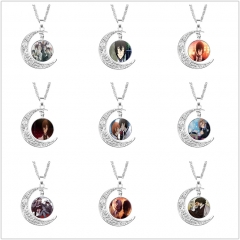 11 Styles Bungo Stray Dogs Cosplay Keychain Fashion Jewelry Anime Alloy Necklace