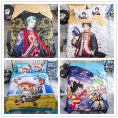 5 Styles 3 Size One Piece Cartoon Printing Anime Aircondition Quilt (Only Quilt)
