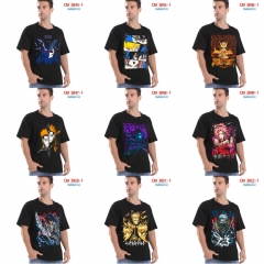 20 Styles Naruto Cartoon Short Sleeve Anime T shirts