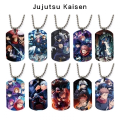 30 Styles Jujutsu Kaisen Cartoon Character Decoration Anime Alloy Necklaces