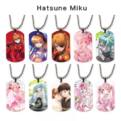 20 Styles Hatsune Miku Decoration Anime Alloy Necklaces