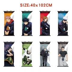23 Styles 40*102CM Jujutsu Kaisen Cartoon Wall Scroll Anime Wallscroll