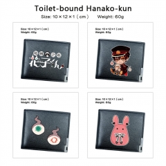 5 Styles Toilet-Bound Hanako-kun PU Anime Short Wallet Purse