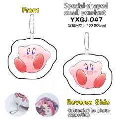 Kirby Cartoon Anime Plush Toy Pendant