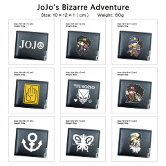 11 Styles JoJo's Bizarre Adventure PU Anime Short Wallet Purse
