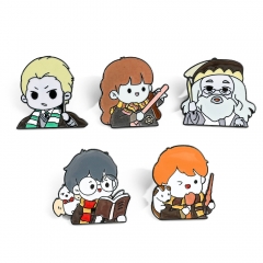 22 Styles Harry Potter Cartoon Alloy Badge Pin Anime Brooch