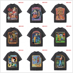 45 Styles Simple Printed Casual Cartoon Character Pattern Anime T Shirts