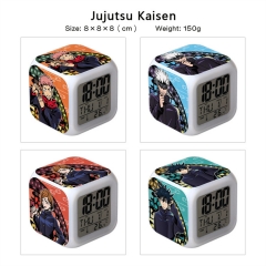 7 Styles Jujutsu Kaisen Cartoon LED Anime Clock