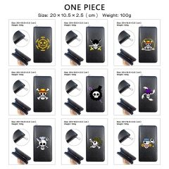 15 Styles One Piece PU Zipper Anime Long Wallet Purse